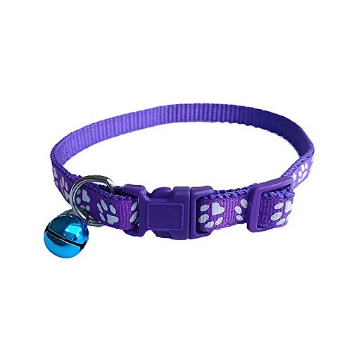 Souarts Hundehalsband Pet Hunde Halsband Haustier Haustierbedarf Blau Schwarz Lila Roserot 1 Set von Souarts