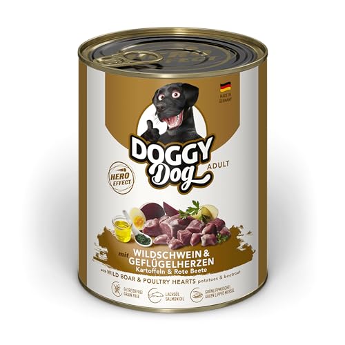 DOGGY Dog Paté Wildschwein & Geflügelherzen, 6 x 800 g DOGGY Dog Paté Wildschwein & Geflügelherzen, 6 x 800 g von DOGGY Dog