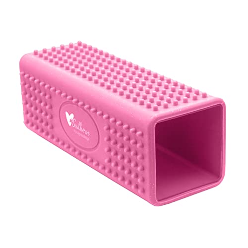 Soulhorse Top Tierhaarentferner für Pferde, Pony, Hunde und Katzen, stylisch Fusselroller, Fusselentferner, wiederverwendbar Haarentferner für Tiere - Farbe Rose Glitzer von Soulhorse