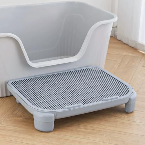 Katzenklo Matte, Katzenklo Matte, wasserdicht, leicht zu reinigen, rutschfeste Katzentoilettenmatte für Katzenklo, waschbar, 50 x 40 x 8 cm, Grau Katzenklo Matte, Katzenklo Matte, wasserdicht, leicht zu reinigen, rutschfeste Katzentoilettenmatte für Katzenklo, waschbar, 50 x 40 x 8 cm, Grau von SpaceTime