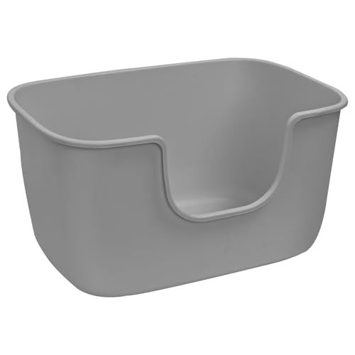 SpaceTime Extra große Katzentoilette mit hohen Seiten, 57,9 x 37,9 x 30,5 cm, XL-Katzentoilette für Kätzchen, Katzenboxen für Hauskatzen, Jumbo-Katzentoiletten für große Katzen, Spritzschutz, leicht SpaceTime Extra große Katzentoilette mit hohen Seiten, 57,9 x 37,9 x 30,5 cm, XL-Katzentoilette für Kätzchen, Katzenboxen für Hauskatzen, Jumbo-Katzentoiletten für große Katzen, Spritzschutz, leicht von SpaceTime