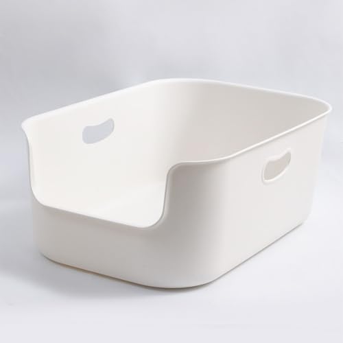 SpaceTime Extra große Katzentoilette mit hohen Seiten, 57 x 37 x 22 cm, XL-Multi-Katzentoilette für Kätzchen, Katzentoiletten für Indoor-Katzen, Jumbo-Katzentoiletten für große Katzen, Spritzschutz SpaceTime Extra große Katzentoilette mit hohen Seiten, 57 x 37 x 22 cm, XL-Multi-Katzentoilette für Kätzchen, Katzentoiletten für Indoor-Katzen, Jumbo-Katzentoiletten für große Katzen, Spritzschutz von SpaceTime
