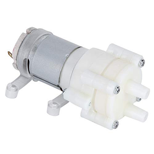 Spacnana 365 DC Aquarium Membran Mini Electric Pumping Machine für Fish 6-12V - Stabile Halterung, Hochtemperaturwiderstand - Kompakte Größe von Spacnana