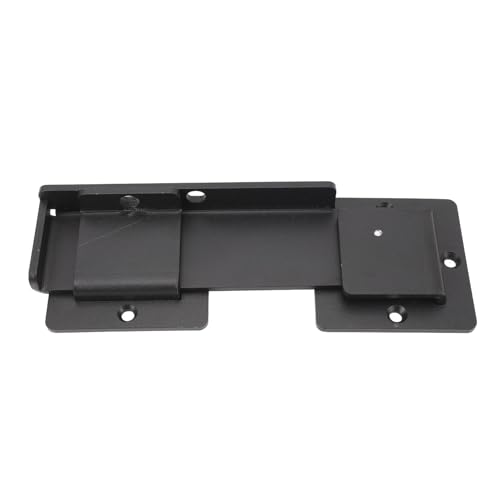 Spacnana Double Gate Lock, Einstellbare Flip -Gate -Verriegelung mit 3 Schlosslöchern, Breite Anwendung für Schieben und Schwangtüren, Premium Kohlenstoffstahlkonstruktion, Einfache Installation, von Spacnana