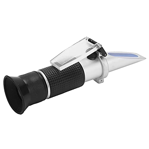 Spacnana Tragbarer Sirup-Refraktometer-Präzisionszuckerkonzentrationstester 28-62% für Früchte, Getränke, Aluminiumlegierung Spacnana Tragbarer Sirup-Refraktometer-Präzisionszuckerkonzentrationstester 28-62% für Früchte, Getränke, Aluminiumlegierung von Spacnana
