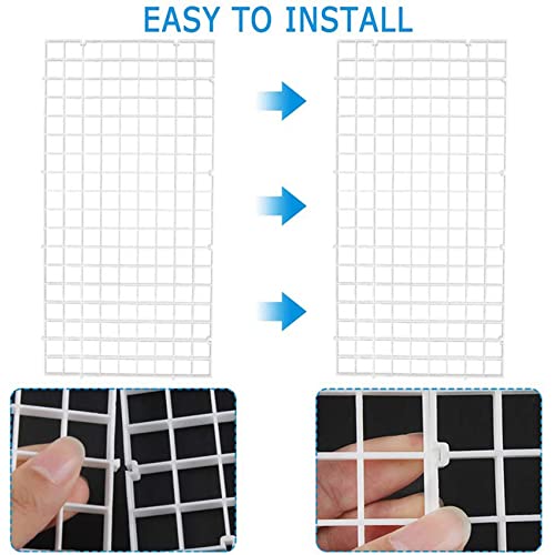 Spactz 20 Stück Aquarium Divider Aquarium Teiler Filter Gitter Trenn Gitter Tray Isolation Board Gitter mit 20 PCS SaugnäPfen Spactz 20 Stück Aquarium Divider Aquarium Teiler Filter Gitter Trenn Gitter Tray Isolation Board Gitter mit 20 PCS SaugnäPfen von Spactz