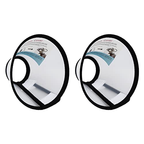 Spactz 2X Elizabethan Hund Katze Haustier Wundheilung E-Kragen mit Schwarz Spactz 2X Elizabethan Hund Katze Haustier Wundheilung E-Kragen mit Schwarz von Spactz