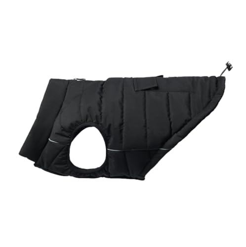 Spark Paws Warmshield™ Hundejacke Wintermantel, Warmes Fleece, Wasserabweisend, Winddicht, Reflektierende Weste, Geeignet für Mittelgroße und Große Hunde, Kälteschutz Schneejacke Parka - Black - M Spark Paws Warmshield™ Hundejacke Wintermantel, Warmes Fleece, Wasserabweisend, Winddicht, Reflektierende Weste, Geeignet für Mittelgroße und Große Hunde, Kälteschutz Schneejacke Parka - Black - M von Spark Paws