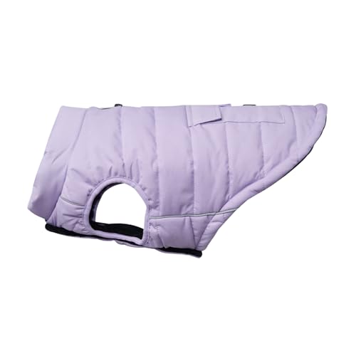 Spark Paws Warmshield™ Hundejacke Wintermantel, Warmes Fleece, Wasserabweisend, Winddicht, Reflektierende Weste, Geeignet für Mittelgroße und Große Hunde, Kälteschutz Schneejacke Parka - Lilac - M Spark Paws Warmshield™ Hundejacke Wintermantel, Warmes Fleece, Wasserabweisend, Winddicht, Reflektierende Weste, Geeignet für Mittelgroße und Große Hunde, Kälteschutz Schneejacke Parka - Lilac - M von Spark Paws