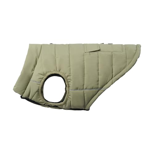 Spark Paws Warmshield™ Hundejacke Wintermantel, Warmes Fleece, Wasserabweisend, Winddicht, Reflektierende Weste, Geeignet für Mittelgroße und Große Hunde, Kälteschutz Schneejacke Parka - Olive - S Spark Paws Warmshield™ Hundejacke Wintermantel, Warmes Fleece, Wasserabweisend, Winddicht, Reflektierende Weste, Geeignet für Mittelgroße und Große Hunde, Kälteschutz Schneejacke Parka - Olive - S von Spark Paws