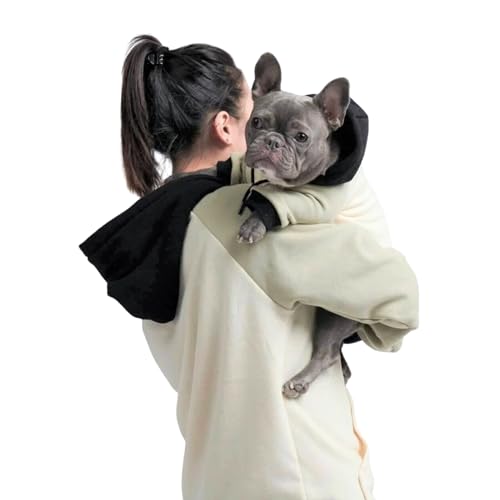 Spark Paws Human Hoodie - Premium Qualität, Butterweich, Überlegener Komfort und Passform, Beruhigendes Fleece-Innenfutter, Geeignet für alle Stile - Olive Cream - M Spark Paws Human Hoodie - Premium Qualität, Butterweich, Überlegener Komfort und Passform, Beruhigendes Fleece-Innenfutter, Geeignet für alle Stile - Olive Cream - M von Spark Paws