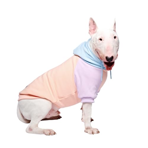 Spark Paws Hunde-Kapuzenpullover – Premium-Qualität, butterweich, hervorragender Komfort und Passform, beruhigende Fleece-Innenseite, geeignet für alle Rassen - Cotton Candy - 2XL Spark Paws Hunde-Kapuzenpullover – Premium-Qualität, butterweich, hervorragender Komfort und Passform, beruhigende Fleece-Innenseite, geeignet für alle Rassen - Cotton Candy - 2XL von Spark Paws