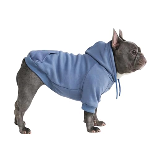 Spark Paws Hunde-Kapuzenpullover – Premium-Qualität, butterweich, hervorragender Komfort und Passform, beruhigende Fleece-Innenseite, geeignet für alle Rassen - Slate Blue - L Spark Paws Hunde-Kapuzenpullover – Premium-Qualität, butterweich, hervorragender Komfort und Passform, beruhigende Fleece-Innenseite, geeignet für alle Rassen - Slate Blue - L von Spark Paws