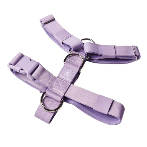 Spark Paws No-Pull Hundegeschirr – Entwickelt für Sicherheit und Kontrolle, ideal für große, kräftige Rassen – Pitbulls, Boxers - Purple, S von Spark Paws