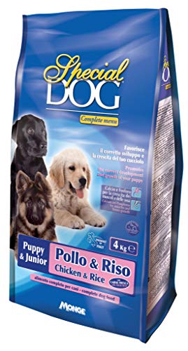 Special Dog Monge Puppy & Junior Kroketten mit Huhn und Reis, 4 kg Special Dog Monge Puppy & Junior Kroketten mit Huhn und Reis, 4 kg von Special Dog