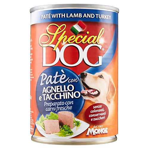 Special Dog - Pastete, mit Lamm und Truthahn - 24 Stück à 400 g [9600 g] von Special Dog