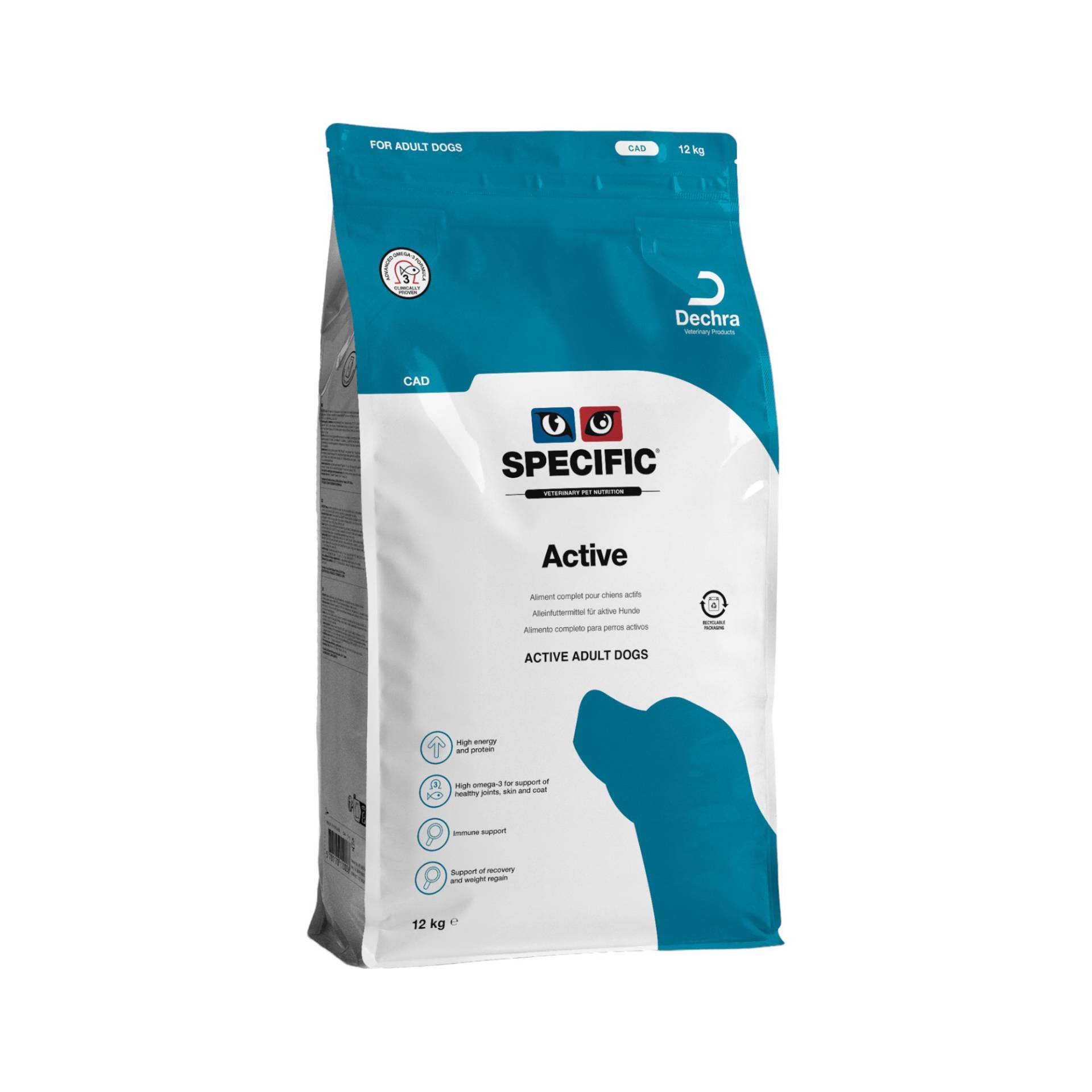 SPECIFIC Active CAD - Hundefutter - 12 kg SPECIFIC Active CAD - Hundefutter - 12 kg von Specific