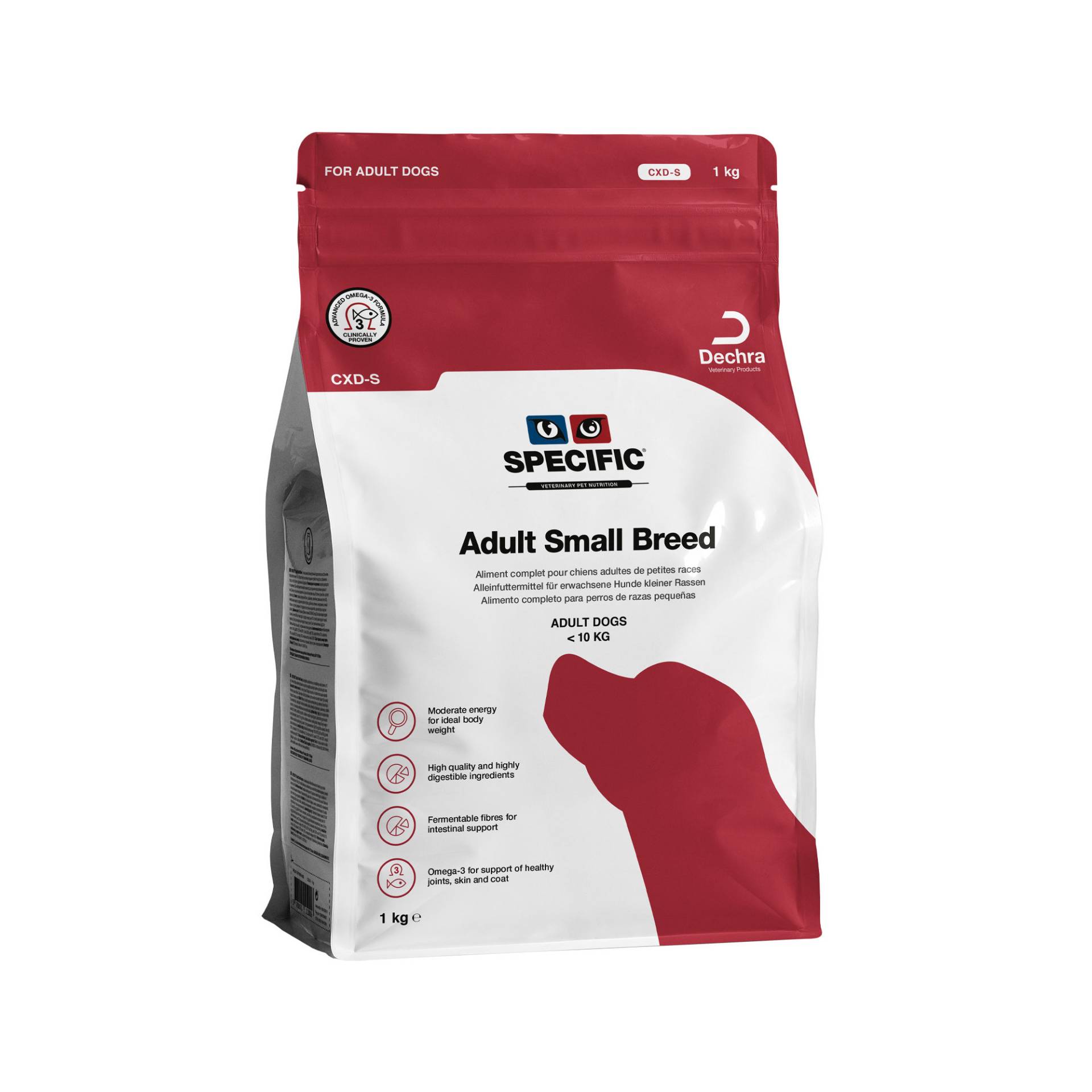 SPECIFIC Adult Small Breed CXD-S Hundefutter - 1 kg von Specific
