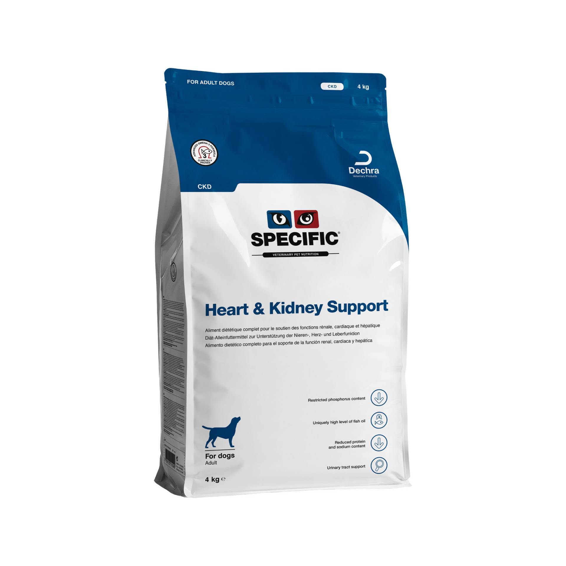 SPECIFIC Heart & Kidney Support CKD Hundefutter - 12 kg von Specific