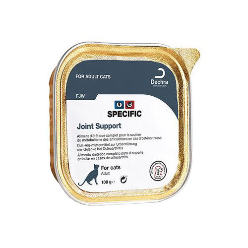 SPECIFIC Joint Support FJW Katzenfutter - Schälchen - 4 x 7 x 100 g von Specific