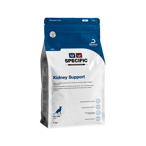 SPECIFIC Kidney Support FKD Katzenfutter - 3 x 2 kg von Specific