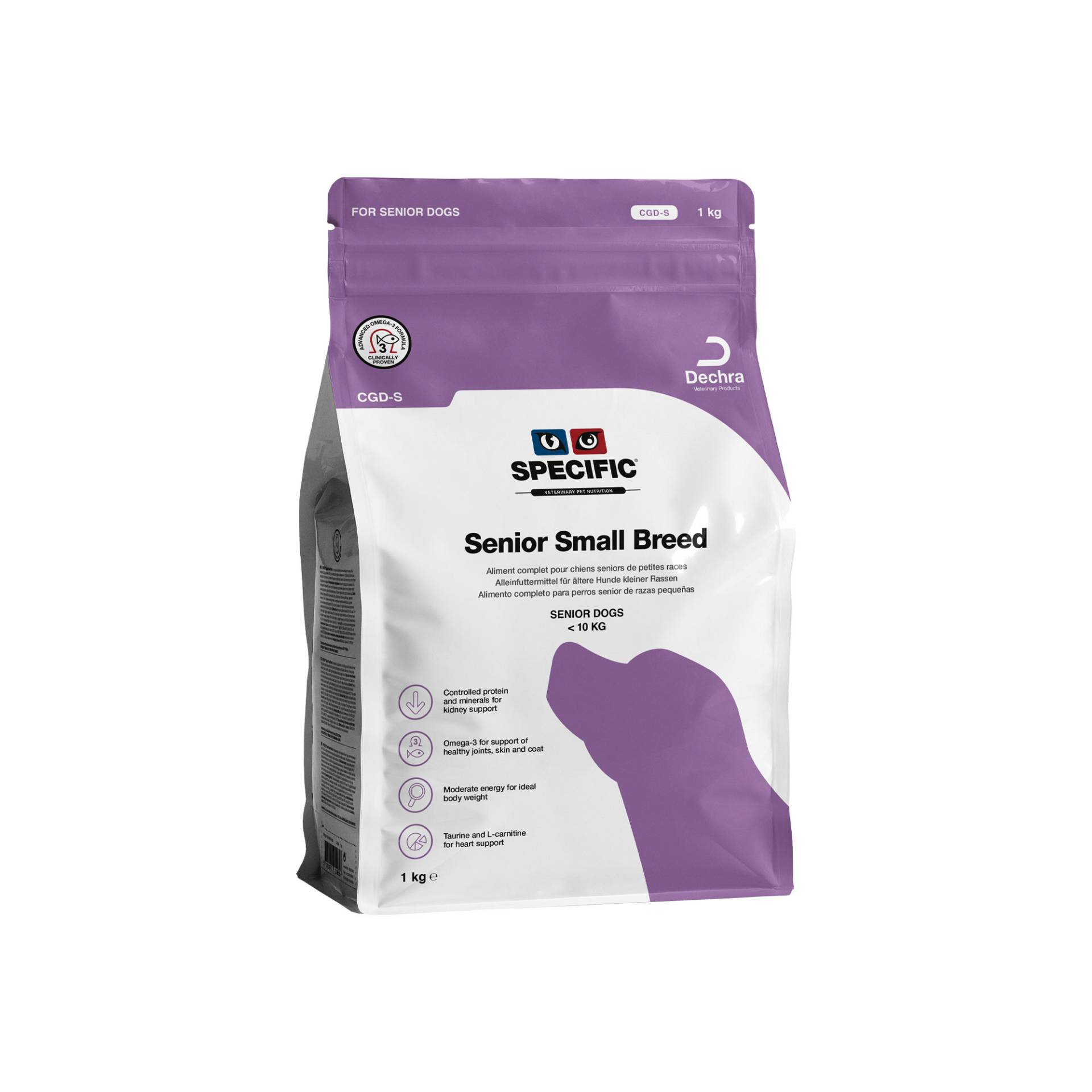 SPECIFIC Senior Small Breed CGD-S Hundefutter - 1 kg von Specific