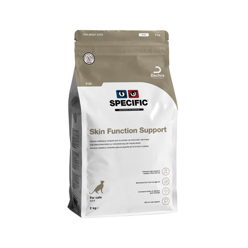 SPECIFIC Skin Function Support FOD Katzenfutter - 2 kg von Specific