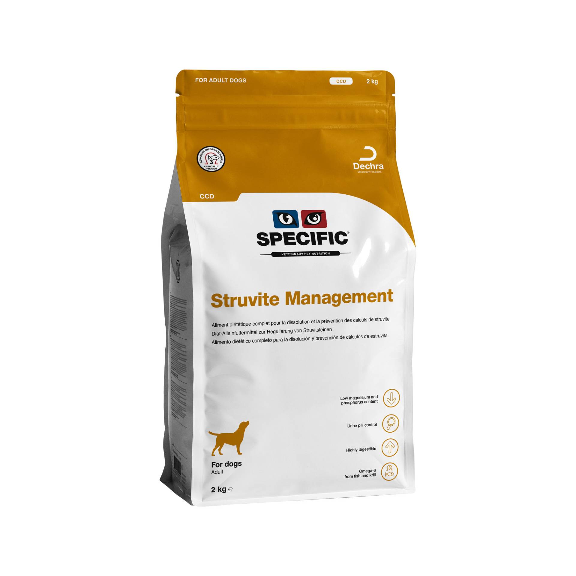 SPECIFIC Struvite Management CCD Hundefutter - 2 kg SPECIFIC Struvite Management CCD Hundefutter - 2 kg von Specific