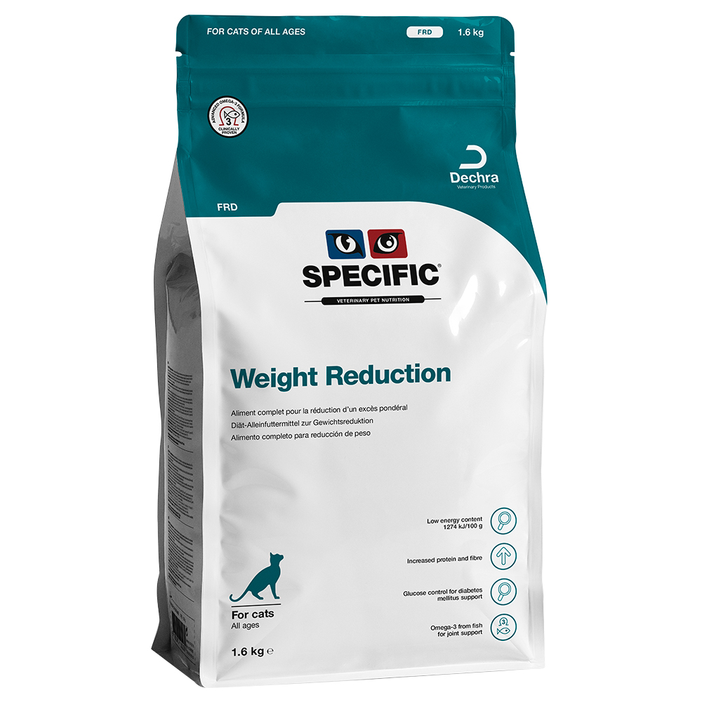 Specific Veterinary Diet Trockenfutter Sparpaket - Specific Cat FRD - Weight Reduction 2 x 1,6kg von Specific