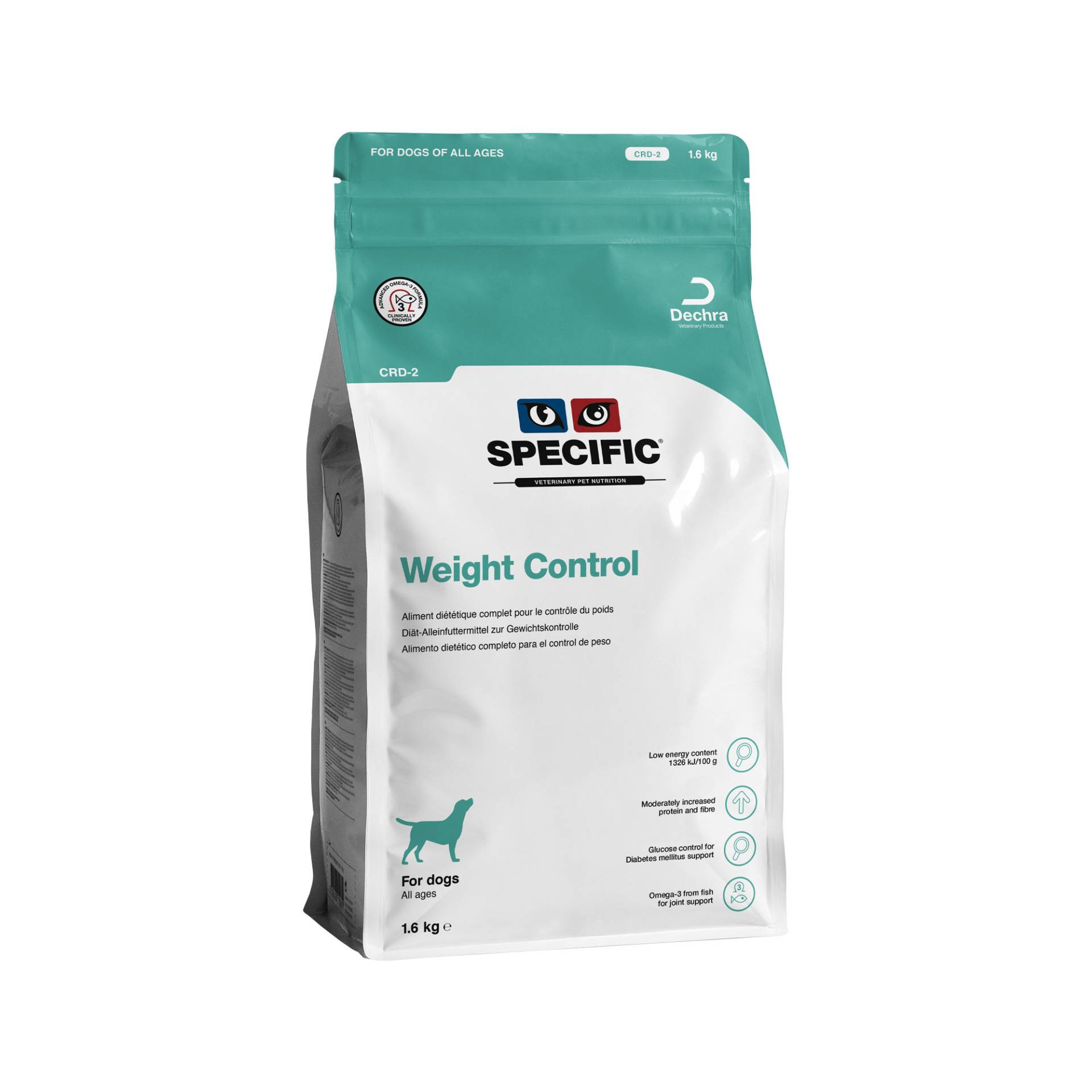 SPECIFIC Weight Control CRD-2 Hundefutter - 1,6 kg SPECIFIC Weight Control CRD-2 Hundefutter - 1,6 kg von Specific