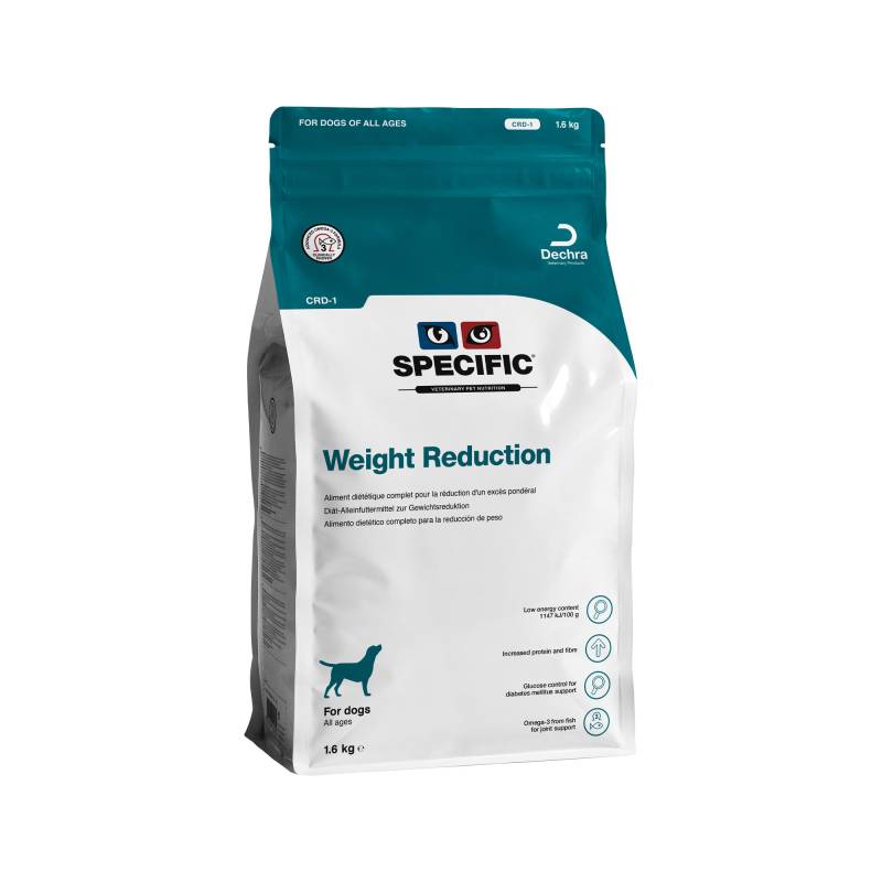 SPECIFIC Weight Reduction CRD-1 Hundefutter - 1,6 kg von Specific