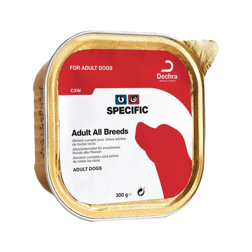 Specific Adult All Breeds CXW Hundefutter - 6 x 300 g von Specific