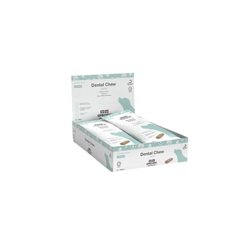 Specific CT-DC-L Dental Chew Large | 6er Pack | 6 x 100 g | Ergänzungsfuttermittel für Erwachsene Hunde ab 15 kg | Leckerlis mit besonderer Struktur | Kann zur Zahnpflege beitragen von SPECIFIC