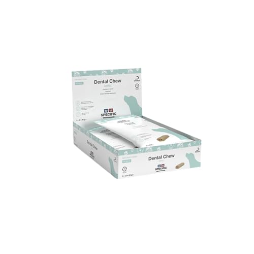 Specific CT-DC-S Dental Chew Small | 4er Set | 4 x 5 x 40 g | Ergänzungsfuttermittel für Erwachsene kleine Hunde bis 15 kg | Leckerlis mit besonderer Struktur | Kann zur Zahnpflege beitragen von SPECIFIC