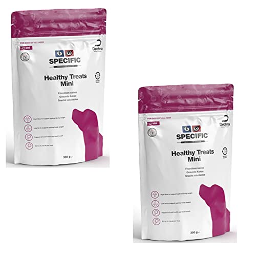 Specific CT-HM Healthy Treats Mini | Doppelpack | 2 x 300g | Leckerlis während der Gewichtsreduktion | Kann zur Reduzierung des Energiegehalts und zur Erhaltung des Optimalgewichts beitragen von SPECIFIC