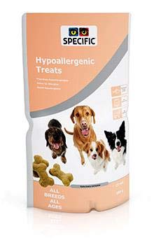 SPECIFIC CT-HY Hypoallergenic Treats | 300g | Leckerlis für Hunde mit Nahrungsmittelreaktionen | Zur Belohnung für gesunde Hunde aller Rassen und jeden Alters | Mit Reis und Lachs von SPECIFIC