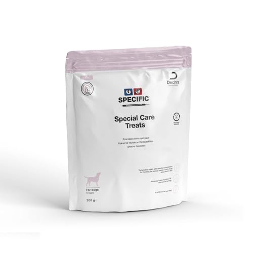 Specific CT-SC Special Care Treats | 300g | Leckerli für Hunde mit gesundheitlichen Problemen | Kann unterstützend wirken bei u.a. Pankreatitis, Urolithiasis und der Gelenkfunktion von SPECIFIC