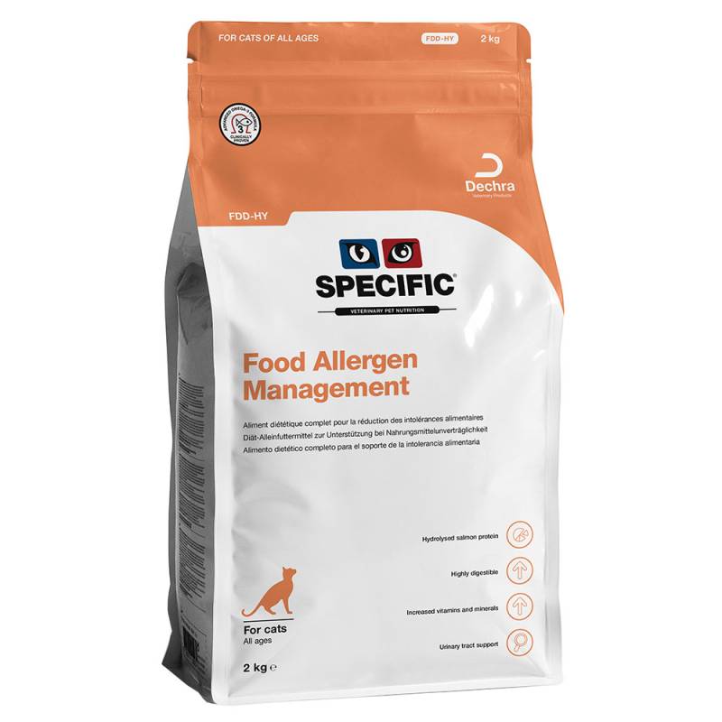 Specific Cat FDD - HY Food Allergen Management - 2 kg von Specific