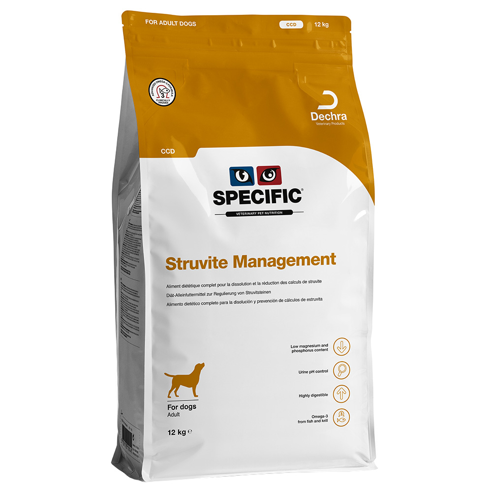 Specific Dog CCD Struvite Management - Sparpaket: 2 x 12 kg Specific Dog CCD Struvite Management - Sparpaket: 2 x 12 kg von Specific
