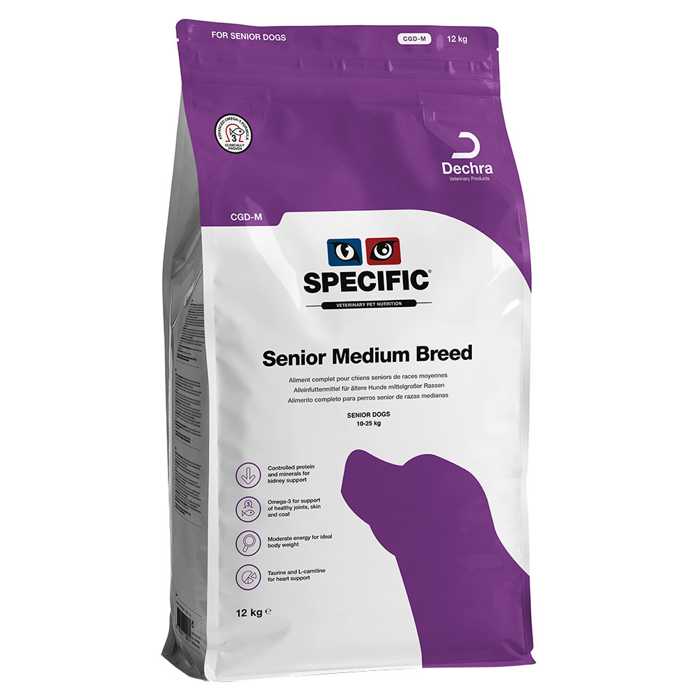 Specific Dog CGD - M Senior Medium Breed - Sparpaket: 2 x 12 kg von Specific