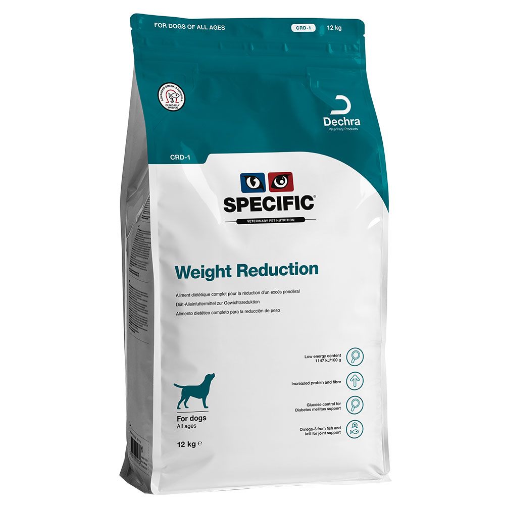 Specific Dog CRD - 1 Weight Reduction - 12 kg von Specific