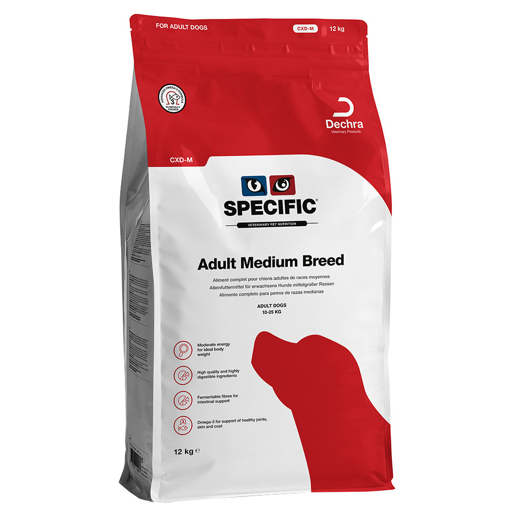 Specific Dog CXD - M Adult Medium Breed - Sparpaket: 2 x 12 kg Specific Dog CXD - M Adult Medium Breed - Sparpaket: 2 x 12 kg von Specific