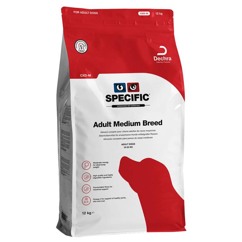 Specific Dog CXD - M Adult Medium Breed - Sparpaket: 2 x 12  kg von Specific