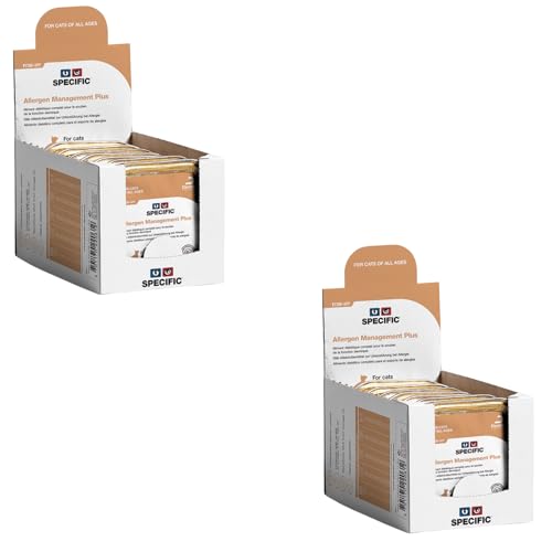 Specific FOW-HY Allergen Management Plus | Doppelpack | 2 x 7 x 100 g | Diät-Alleinfuttermittel für Katzen | Zur Unterstützung bei Allergien | Bei Resorptionsstörungen des Darms von SPECIFIC