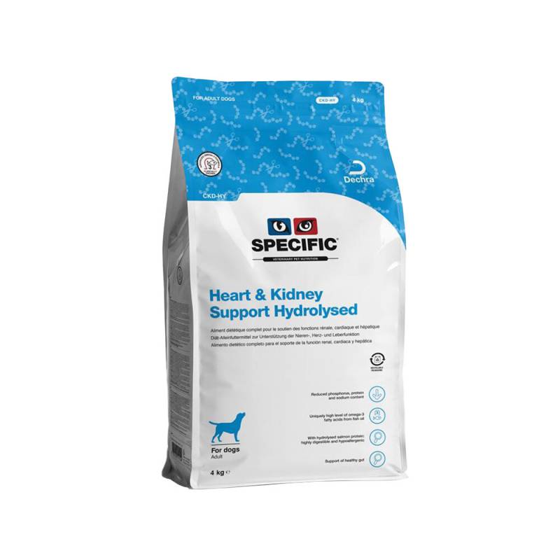 Specific Heart & Kidney Support CKD - Hydrolysed - 3 x 4 kg Specific Heart & Kidney Support CKD - Hydrolysed - 3 x 4 kg von Specific