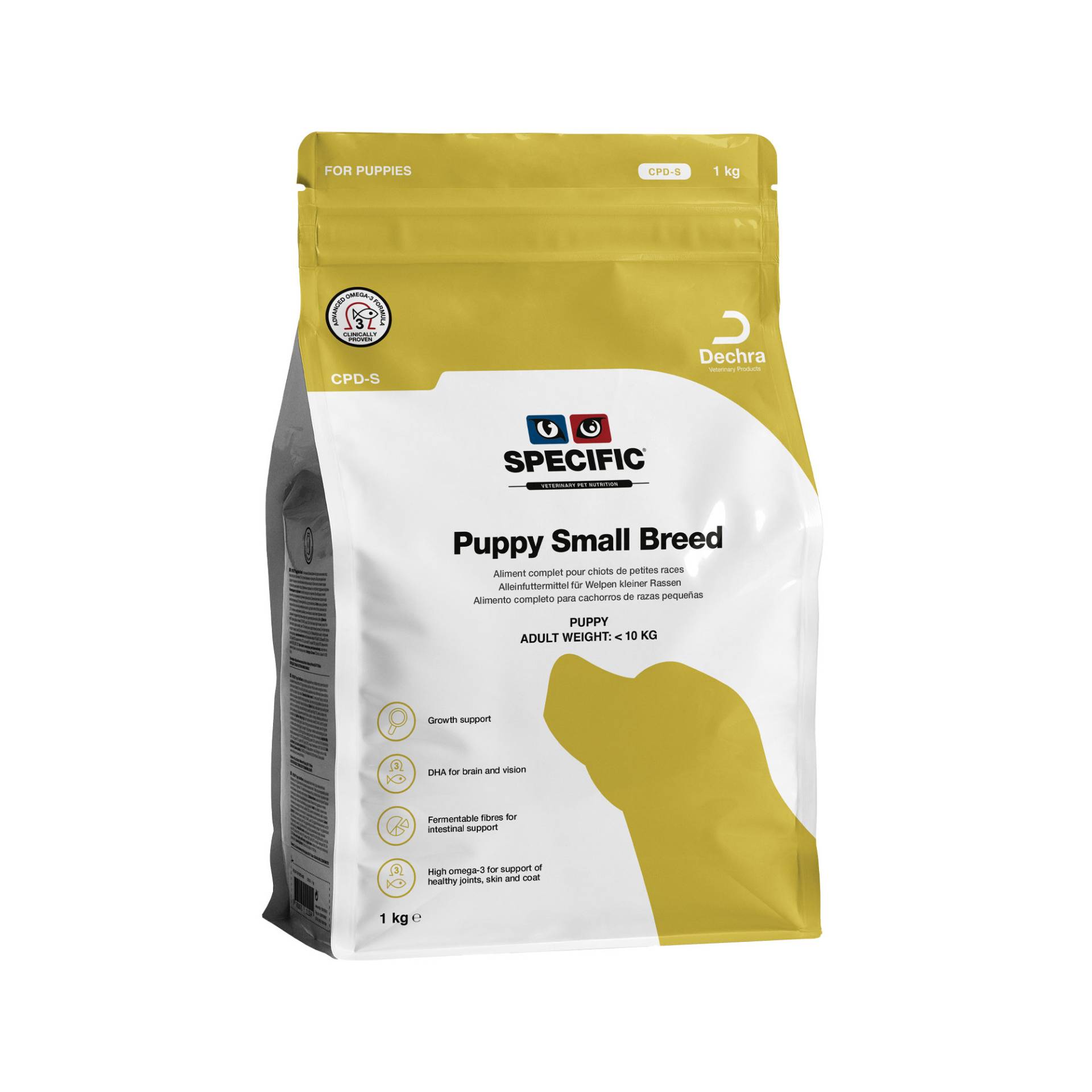 Specific Puppy Small Breed CPD-S Hundefutter - 4 kg von Specific