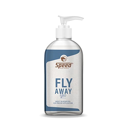 Speed Fly-Away Gel, sanfter, punktgenauer und gut haftender Insektenschutz, inklusive Zeckenformel, ohne Alkohol, geruchlos (0,5 l) von Speed horsecare with passion EST. 1963