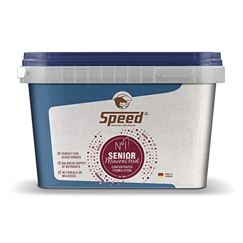 Speed N° 1 Senior, 1,5 kg, Mineralfutterkonzentrat für ältere Pferde und Senioren bis ins hohe Alter von Speed