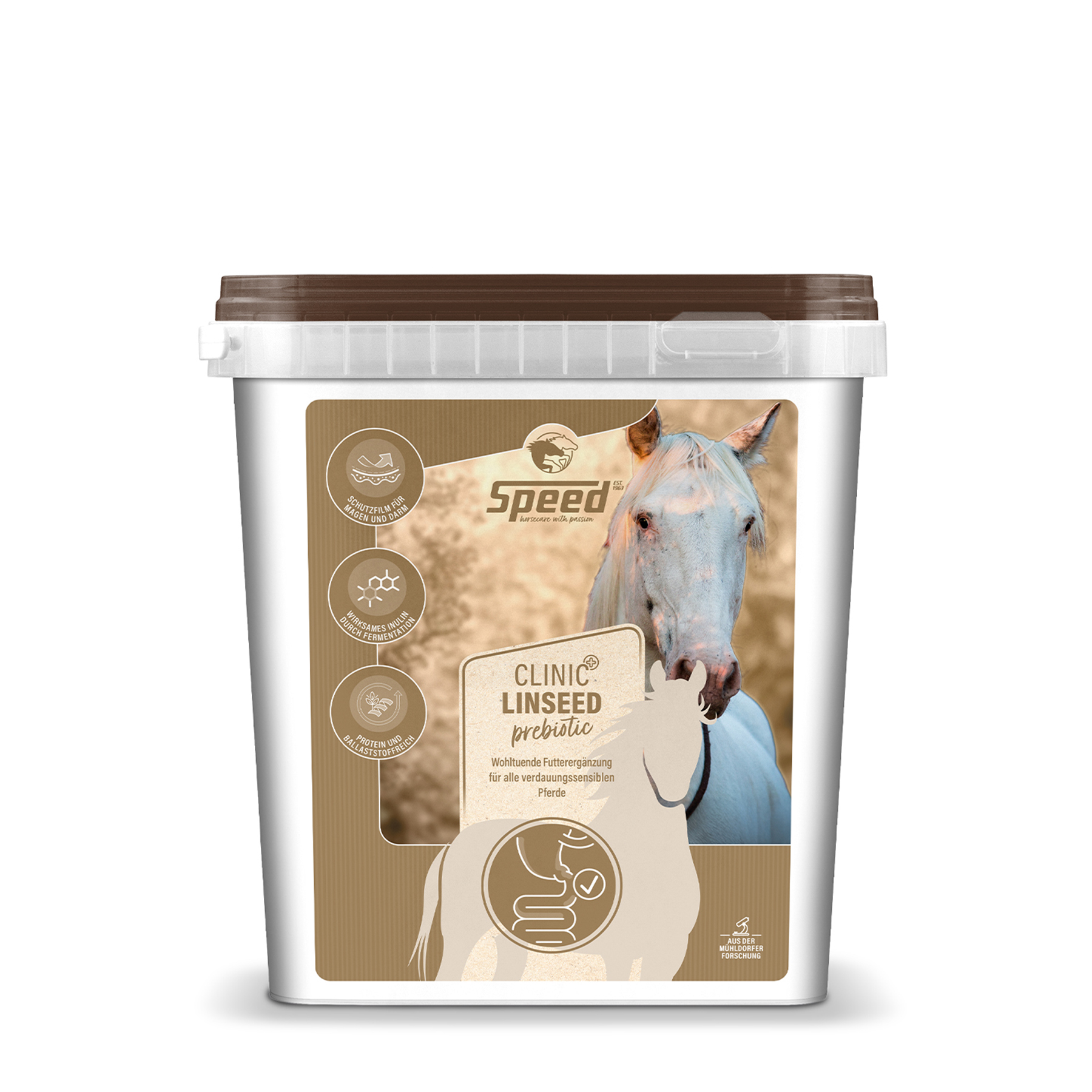 Speed Clinic linseed prebiotic 2,5 kg Bei Verdauungsproblemen Speed Clinic linseed prebiotic 2,5 kg Bei Verdauungsproblemen von Speed