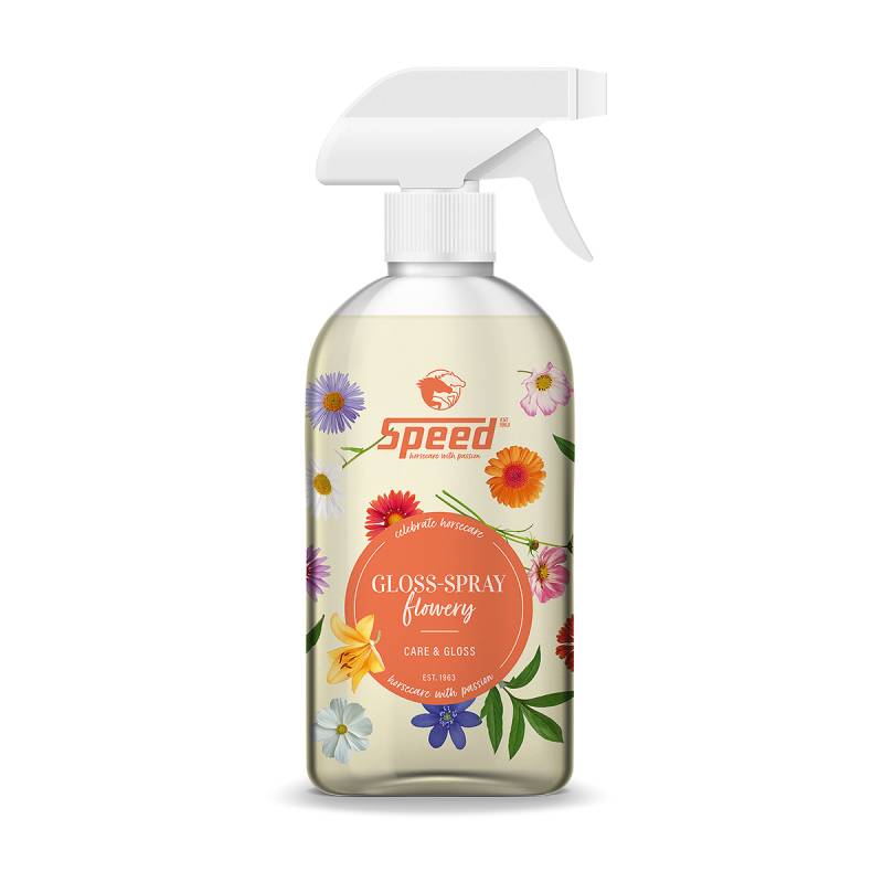 Speed Gloss-Spray Flowery 500 ml mit frischem Blumenduft Speed Gloss-Spray Flowery 500 ml mit frischem Blumenduft von Speed